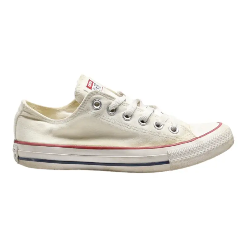 CONVERSE Chuck Taylor All Star 2017 Low Top Trainers White Canvas Womens UK 5