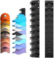 Hat Organizer for Baseball Caps,Wall Mounted Cap Storage,w/Stainless Steel Standoffs,Hat Organizer for Baseball Caps on The W...