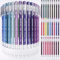 Multifunction Colorful Gel Pen Set, 0.6mm Needle Tip Gel Pens with Storage Box, Gel Marker for Making Cards, Journaling Craf...