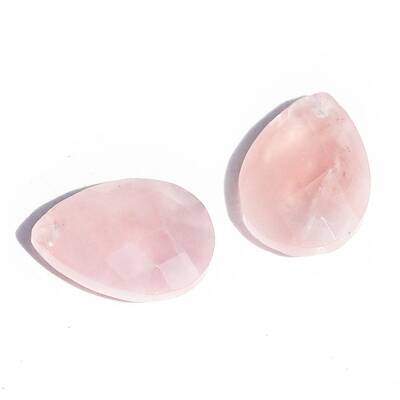 Natural Rose Quartz Pendants