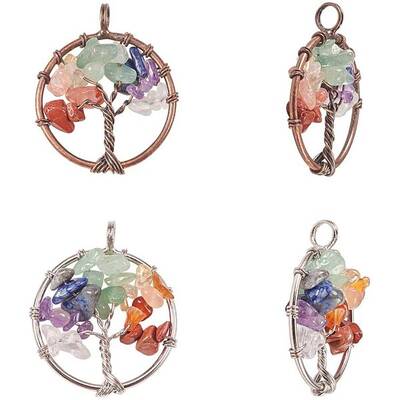Natural/Synthetic Gemstone Pendants