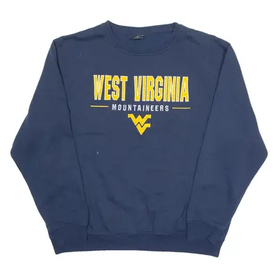 COLOSSEUM West Virginia Mens Sweatshirt Blue USA 2XL