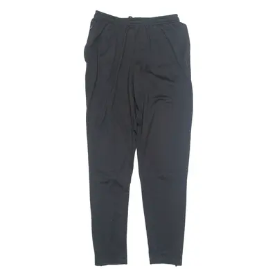 NIKE DRI FIT Mens Track Pants Black Skinny M W28 L28