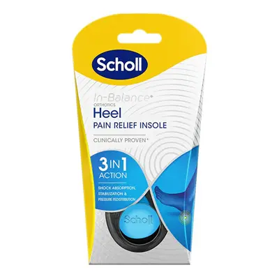 Scholl Solette Ortopediche In-Balance Heel (Soletta Antidolorifica) 1 Paio - Variante: Grande