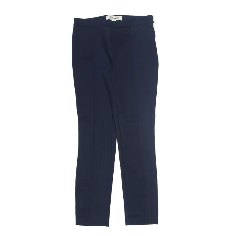 DIANE VON FURSTENBERG Trousers Blue Relaxed Skinny Womens W28 L28