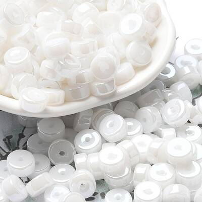 Opaque Colours Luster Glass Seed Beads