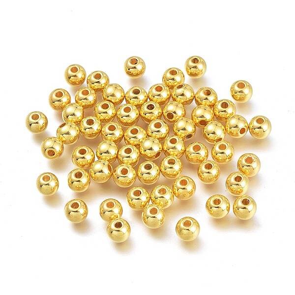 CCB Plastic Round Bead Spacers