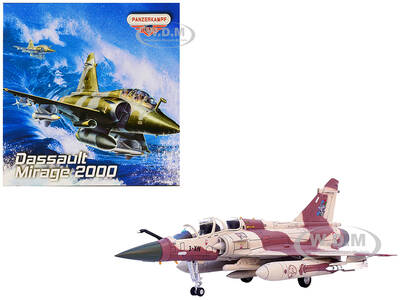 Dassault Mirage 2000D Fighter Aircraft 133 Couteau Delta Nancy-Ochey AB French Air Force Wing Series 1/72 Diecast Model by Pa...