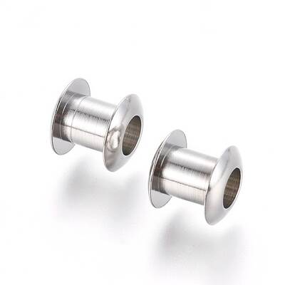 201 Stainless Steel European Bead Cores