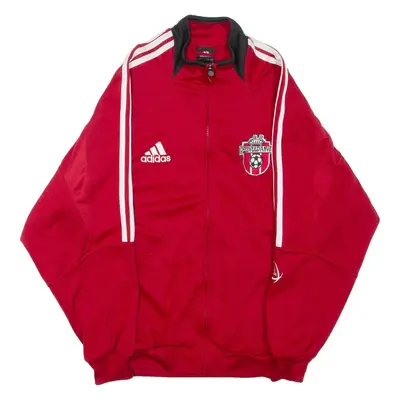 ADIDAS Dosveedanya Mens Track Jacket Red L