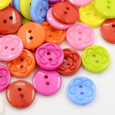 Acrylic Sewing Buttons for Clothes Design