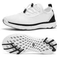 ALEADER Men's Lightweight Breathable Water Shoes Quick Dry Xdrain Water Sports Shoes for Beach Seaside Pool Outdoor Sneakers