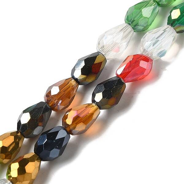 Electroplate Glass Beads Strands