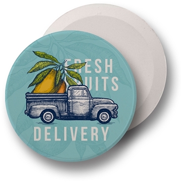 250 Customized Absorbent Car Coaster (single) - Ceramic & ...