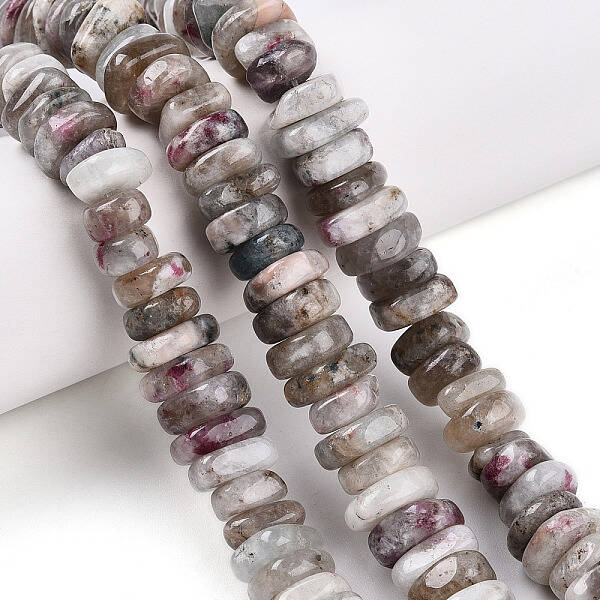 Natural Plum Blossom Tourmaline Beads Strands
