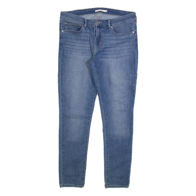LEVI'S 711 Womens Jeans Blue Slim Skinny W31 L30