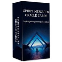 Spirit Messages Oracle Cards Deck, 1 Count Spirit Messages Oracle Cards Deck, Guides in Matters of Self-Love, Hardships, Rela...