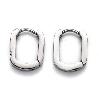 Tarnish Resistant 304 Stainless Steel Huggie Hoop Earrings