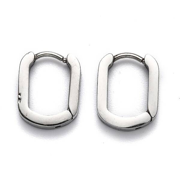 Tarnish Resistant 304 Stainless Steel Huggie Hoop Earrings
