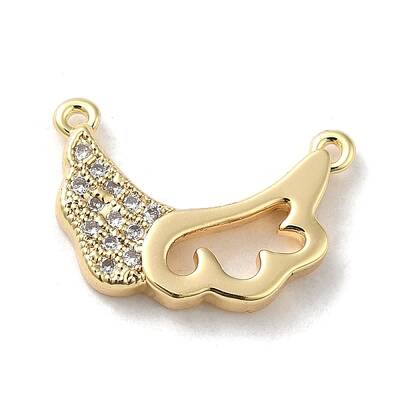 Brass Micro Pave Cubic Zirconia Pendants