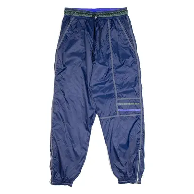 Mens Track Pants Blue Tapered L W32 L31