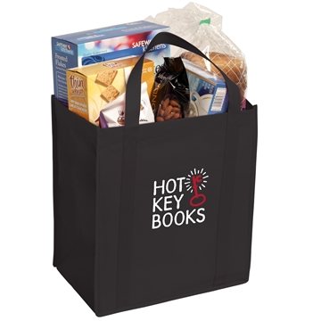 150 Custom Non-Woven Grocery Tote - Reinforced & High Capacity
