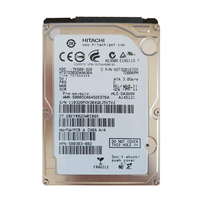 580303-002 HP 320GB 7200RPM SATA 3Gb/s 2.5-inch Hard Drive