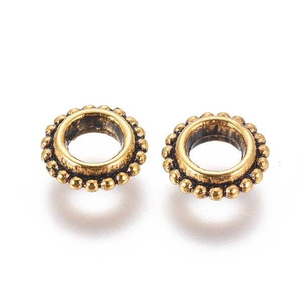 Tibetan Style Alloy Spacer Beads