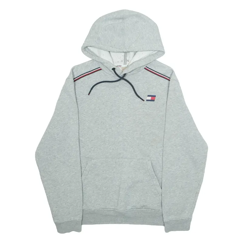 TOMMY HILFIGER Mens Grey Hoodie M