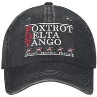 Foxtrot Delta Tango Hats for Women Foxtrot Delta Mens Baseball Hats Foxtrot Delta Tango