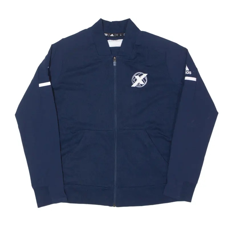 ADIDAS Shell Jacket Blue Mens M
