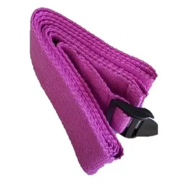 OMSutra Yoga Strap - Cinch Buckle (Regular) 8' | Color: Purple