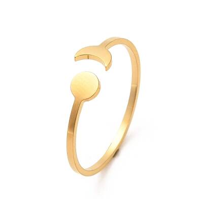 304 Stainless Steel Open Cuff Rings