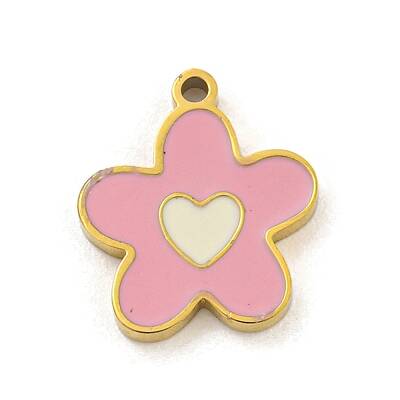 316 Surgical Stainless Steel Enamel Charms