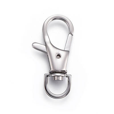 Tarnish Resistant 304 Stainless Steel Swivel Lobster Claw Clasps