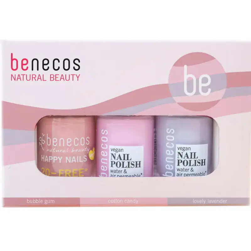 Benecos Pretty in Nail Polish Set Pastel