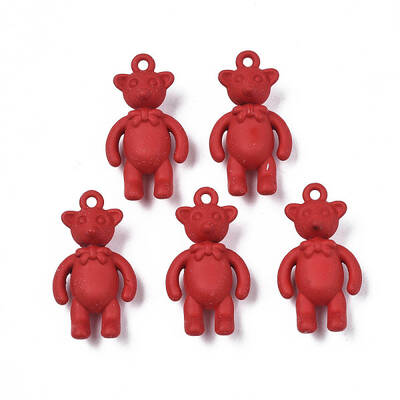 Rack Plating Spray Painted Alloy Pendants