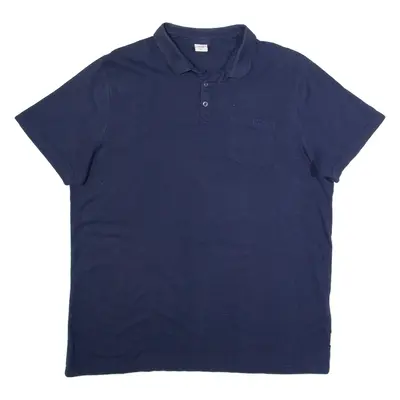 LEE COOPER Mens Polo Shirt Blue XL