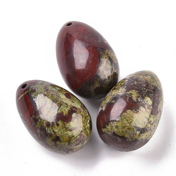 Natural Dragon Blood Jasper Pendants