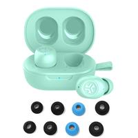 JLab JBuds Mini True Wireless Earbuds & Cloud Foam Earbud Tips, Charging Case, Sweat Proof, Be Aware Safety Mode, Custom EQ/C...