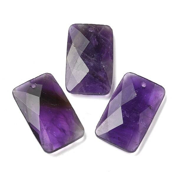 Natural Amethyst Pendants