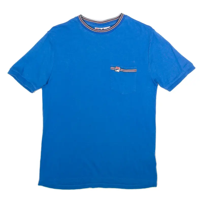 FILA Mens T-Shirt Blue S