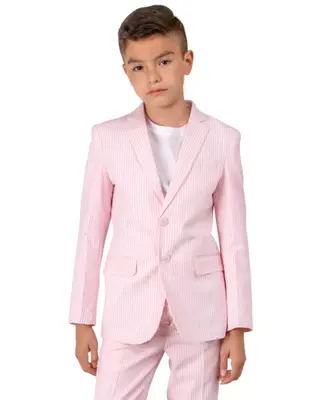 Kentucky Derby Seersucker Suits For Men - Big and Tall Seersucker Suit Boys Designer 2 Button Summer Seersucker Wedding Suit ...