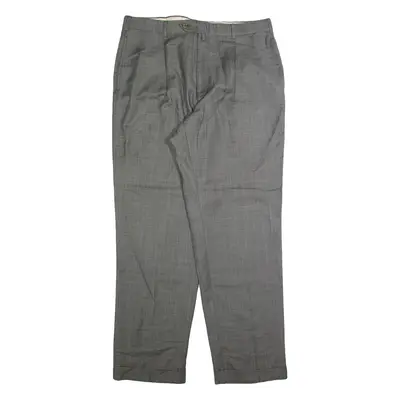 TOMMY HILFIGER Chino Mens Trousers Grey Regular Straight W35 L32