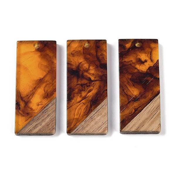 Resin & Wood Pendants