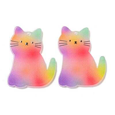Opaque Acrylic Pendants