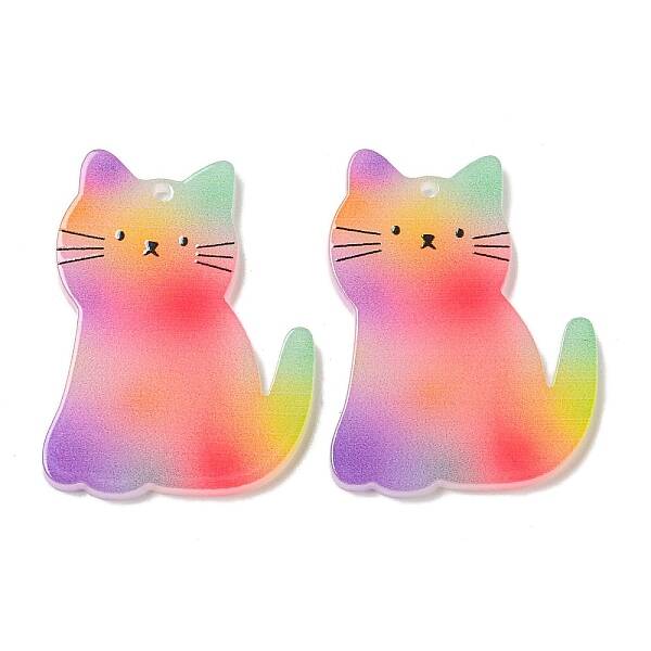 Opaque Acrylic Pendants