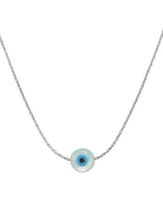 Idra Necklace | Metal Color: Silver
