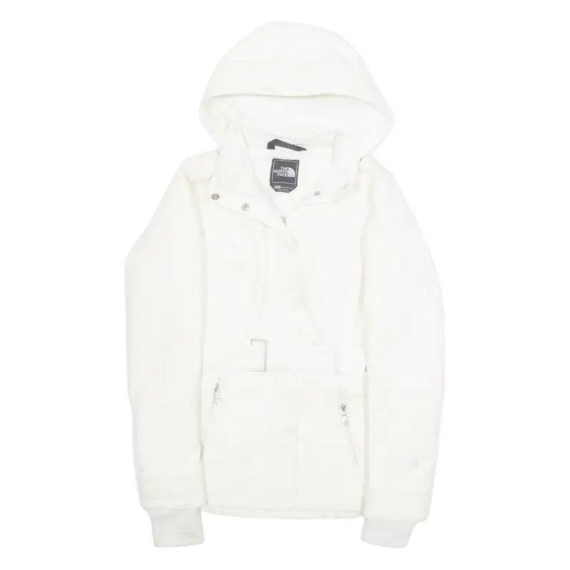 THE NORTH FACE Womens Jacket White Hooded XS