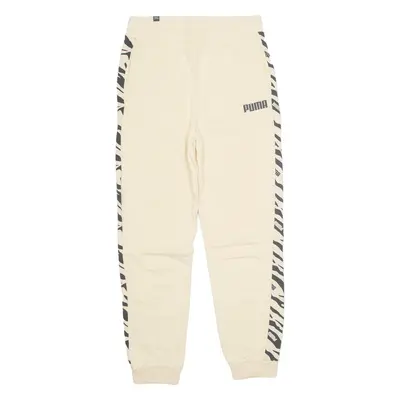 PUMA Womens Joggers Beige Tapered S W28 L27